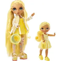 Mga Rainbow High Littles Dolls- Daisy (Yellow), Modepuppe, Weiblich, 4 Jahr(e), Junge/Mädchen, 13,9 mm, Mehrfarbig