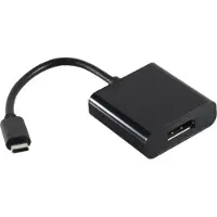 S-Conn S/CONN 14-05002, 0,2 m, USB Typ-C, DisplayPort, Männlich, Weiblich, Gerade