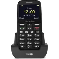 Doro Primo 366, Balken, Single SIM, 5,84 cm (2.3"), 0,3 MP, 1000 mAh, Schwarz