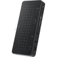TwelveSouth StayGo mini, USB 2.0 Type-C, Schwarz, 3.5mm, HDMI, USB 2.0, USB, 32 mm, 72 mm