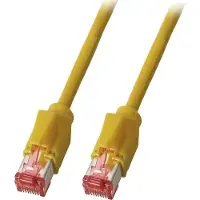Efbe-Schott Patchkabel ge SF/UTP PUR 4x2x0,15mm² RJ45 TM21ge, 1:1, schleppkettentauglich, 2,0m Das in Europa gef