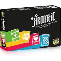 DV Giochi Frantic Kartenspiel – Das schnelle Spiel für 2-10 Spieler mit Eventdeck-Karten
