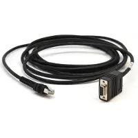 Datalogic CAB-433, Grau, Männlich, Weiblich, PowerScan8000/ PowerScan7100 IBM PC/ PC Clones NCR 7452, RS-232 PWR