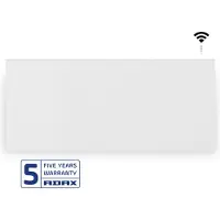 Adax Neo w/ Wi-Fi H 10, WiFi, 1,3 m, IPX4, Drinnen, Wand, Weiß