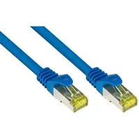 GOOD CONNECTIONS Cat.7 RJ45 Patchkabel 50m RNS S/FTP PiMF halogenfrei blau