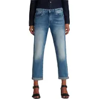 G-Star Boyfriend-Jeans "Kate", Damen, Gr. 25, Länge 28, blau (lt indigo aged), Denim/Jeans, Obermaterial: 98% Baumwolle, 2% Elasthan, weit, unten schmal lang, Jeans Boyfriend-Jeans, im 5-Pocket-Stil