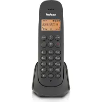Profoon PDX600 DECT-Schnurlostelefon 1 Mobilteil beleuchtetes Display Schwarz