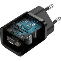 Baseus TZCCSUP-L01, Drinnen, AC, USB, 1 m, Schwarz