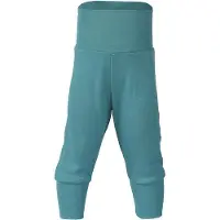 Engel - Baby Hose mit Nabelbund - Merinounterwäsche Gr 50/56 türkis