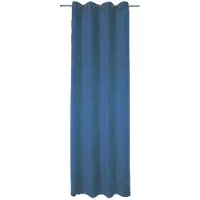Wirth Vorhang "Holmsund 288g/qm" Gr. 10, blau (royalblau), B:172cm H:225cm, Chenille, Polyacryl, Gardinen, Vorhang