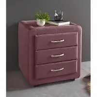 Maintal Nachtkonsole , lila (beere), B:48cm H:50cm T:43cm, Sideboards, Nachtkonsole