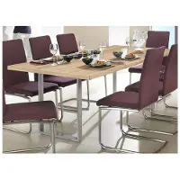 Mäusbacher Esstisch MÄUSBACHER, braun (eichefarben sägerau), B:140cm H:76cm T:90cm, Tische, Esstisch, in verschiedenen Größen