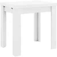 Mäusbacher Esstisch MÄUSBACHER "Monti", weiß (weiß matt), B:80cm H:78cm T:60cm, Tische, Esstisch, BESTSELLER, Tisch, Küchentisch, Auszugstisch ausziehbar auf 136 cm