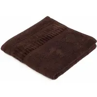 Gozze Handtücher GÖZZE "BIO Frottier", braun, B:50cm L:100cm, Walkfrottier, Obermaterial: 100% Baumwolle, Handtücher, Handtücher, im Set, Bio-Baumwolle, Pastell Farben, mit geschorener Bordüre