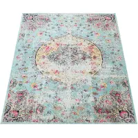 Paco Home In- & Outdoor Teppich Modern Orient Print Terrassen Teppich 120x170 cm