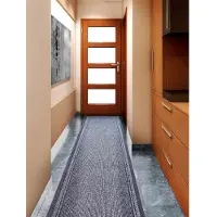 Primaflor -Ideen in Textil "Schmutzfangläufer MALAGA, Made in Belgium" rechteckig 6 mm Höhe Schmutzfangmatte, meliert, gesteift, strapazierfähig, rutschhemmend