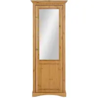 Otto Home Schuhschrank "Rustic", beige (gelaugt, geölt), Schränke, Schuhschrank, aus massiver Kiefer, mit Spiegel, für ca. 16 Paar Schuhe