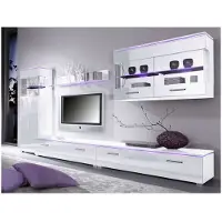 Höltkemeyer Lowboard HÖLTKEMEYER "Show TV-Board, TV-Schrank", weiß, B:120cm H:31cm T:40cm, Sideboards, Lowboard, Breite 120 oder 180 cm