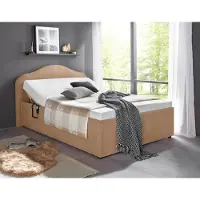 Maintal Polsterbett , beige, B:159cm L:212cm, Betten, Polsterbett