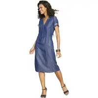 Casual Looks Sommerkleid "Kleid" Eingrifftaschen