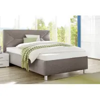 Maintal Polsterbett , braun, B:115cm L:210cm, Betten, Polsterbett