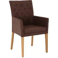 Home affaire Esszimmerstuhl "Colorado", braun (braun, eichefarben), B:60cm H:94,5cm T:60cm, Holzwerkstoff, Stühle, Esszimmerstuhl, mit Massivholzgestell