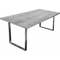Mäusbacher Esstisch MÄUSBACHER, grau (betonoptik), B:200cm H:76cm T:100cm, Tische, Esstisch, in verschiedenen Größen