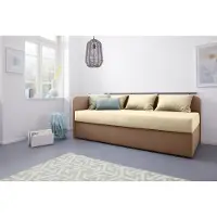 Maintal Polsterliege "Diana", braun (cappuccino), B:93cm, Komplettbetten, Polsterliege
