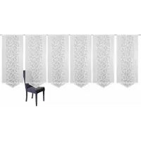Home wohnideen Schiebegardine "JENNA", (6 St.), Schiebevorhang Jacquard Set, inkl. Befestigungszubehör