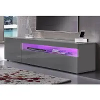 Inosign Lowboard "Egypt", grau (anthrazit hg), B:155cm H:36,5cm T:40cm, Sideboards, Lowboard, Breite 155 cm