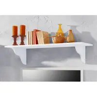 Otto Home Wandboard "Mexico", weiß, B:120cm H:25cm T:30cm, Massivholz, Regale, Wandboard, aus massivem Kiefernholz, in unterschiedlichen Farbvarianten