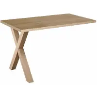 Mäusbacher Anbautisch "Mio" 3,2 cm starke Tischplatte