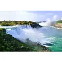 Papermoon Fototapete "Nagara Falls", bunt, B:3,5m L:2,6m, Vlies, Tapeten, Fototapete