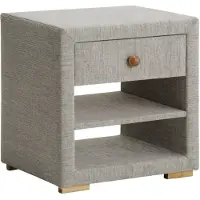 Home affaire Nachtkonsole "Claire", grau (hellgrau), B:52cm H:54cm T:43cm, Sideboards, Nachtkonsole