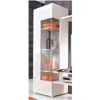 Höltkemeyer Vitrine HÖLTKEMEYER "Happy", weiß, B:50cm H:146cm T:37cm, Schränke, Vitrine, Höhe 146 cm