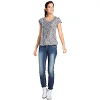HEINE Rundhalsshirt "Rundhals-Shirt" 1 Stk.