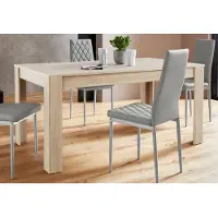 Otto Home Esstisch "Meigh", braun (eichefarben), B:160cm H:75cm T:90cm, Tische, Esstisch, aus Holzwerkstoff, Breite 160 cm