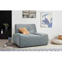 Domo Sessel "Cesena modern, elegante flache Armlehnen, komfortabel", grün (mint), B:122cm H:81cm T:109cm, Sessel, Sessel