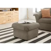 Domo Hocker "Pegnitz", braun (schlamm), B:60cm H:39cm T:60cm, 95% Polyester, 5% Nylon, Hocker, Hocker