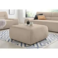 Domo Hocker "Cesena modern, zeitlos und bequem", beige, B:88cm H:39cm T:88cm, Hocker, Hocker