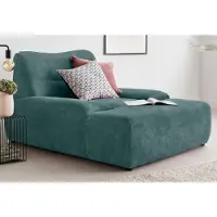 Domo Loveseat "Cesena Designsessel zum Kuscheln, komfortabel Relaxen, Breite 122cm", blau (petrol), B:122cm H:81cm T:151cm, Sessel, Loveseat, bequem und stylish, frei im Raum stellbar