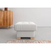 Sit&More Hocker SIT & MORE "Quincy", silber, B:60cm H:41cm T:60cm, Hocker, Hocker