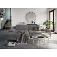 Sit&More Ecksofa SIT & MORE "Latigo L-Form", grau, B:290cm T:163cm, Sofas, Ecksofa, mit Mega-Recamiere, wahlweise mit Schlaffunktion und Bettkasten