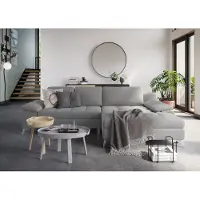 Sit&More Ecksofa SIT & MORE "Latigo L-Form", grau, B:290cm T:163cm, Sofas, Ecksofa, mit Mega-Recamiere, wahlweise mit Schlaffunktion und Bettkasten