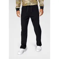 Bruno Banani Jogginghose "Comfort Cut", Herren, Gr. 4XL (68/70), N-Gr, schwarz, Obermaterial: 60% Baumwolle, 40% Polyester, bequem lang, Hosen Jogginghose, Topseller