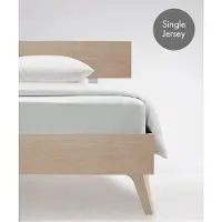Fleuresse Spannbettlaken "Jenny C aus feinfädigem Mako-Jersey", für Matratzen bis 23 cm Höhe
