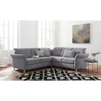 Sit&More Ecksofa SIT & MORE "Darwin L-Form", grau, B:249cm H:83cm T:229cm, Sofas, Ecksofa, inklusive Federkern, wahlweise mit Kopfteilverstellung, Schlaffunktion