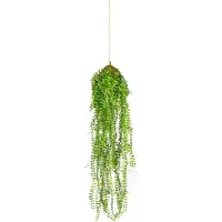 Creativ Green Kunstranke "Miniblatt-Hänger", grün, B:15cm H:70cm, Kunststoff, Kunstpflanzen, Kunstranke