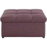 Domo Sitzhocker "Lagoa", lila (beere), B:87cm H:40cm T:87cm, Hocker, Sitzhocker, in großer Farbauswahl
