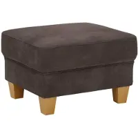 Otto Home Polsterhocker "Conville", braun (mocca), B:63cm H:48cm T:74cm, 100% Polyester, Hocker, Polsterhocker, Passend zur Servie "Conville", mit Federkern